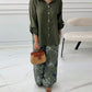 💕Limited Sale 50% OFF💕Women's Fashion Loose Cardigan Shirt & High Waist Pants Two Piece Set