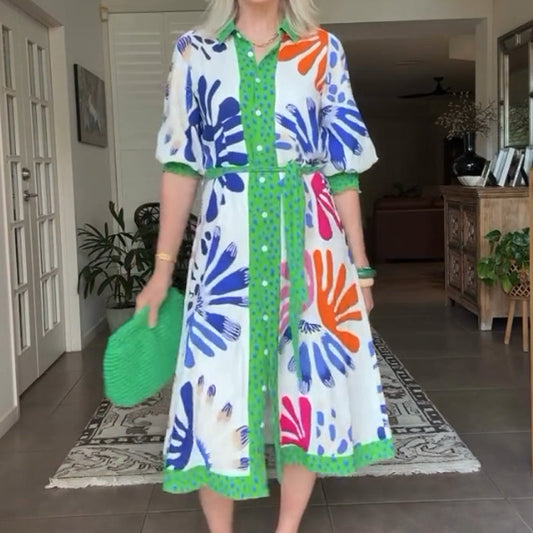 Women's Premium Design Floral Dress