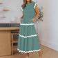 Women's Flowy Tiered Dress with Pockets