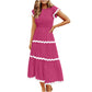 Women's Flowy Tiered Dress with Pockets