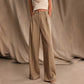 Women’s High Waist Wide-Leg Pants with Pockets