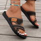 Wide Feet Comfortable Open Toe Flat Sandals