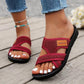 Wide Feet Comfortable Open Toe Flat Sandals