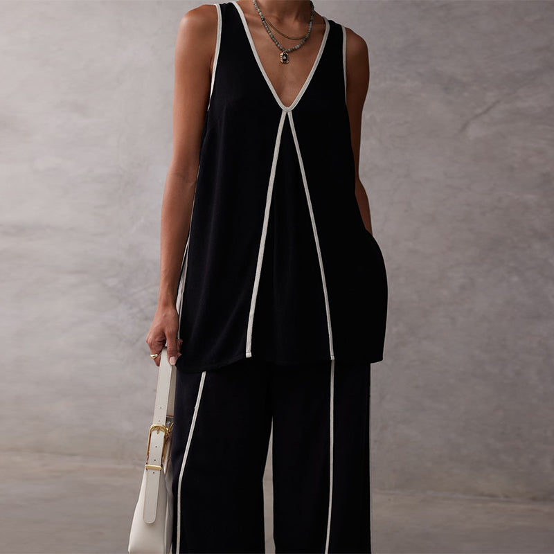 Women's Classic Patchwork Fashion Suit