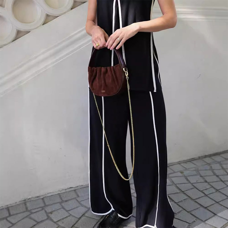 Women's Classic Patchwork Fashion Suit