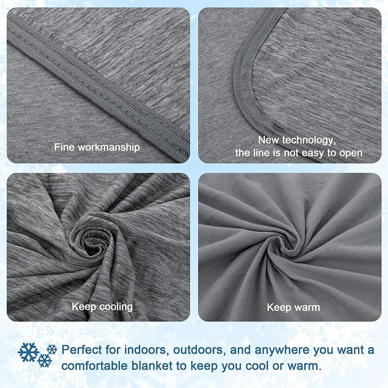 🔥🔥No more waking up in the heat-Summer Specials 50% OFF💕Cooling Blanket for Hot Sleepers🛏️