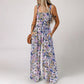🏖️LAST DAY SALE: ONLY ￡18.8!!🌼Women’s Casual Print Sleeveless Overalls Jumpsuits