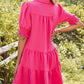 Women’s V-Neck Ruffle Mini Dress