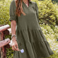 Women’s V-Neck Ruffle Mini Dress