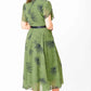 🎉🛍️Spring Specials👗 Women's A-Line Midi Dress with Belt