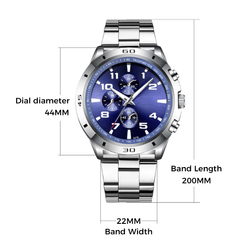 ✨Fashion Waterproof Luminous Quartz Watch⌚