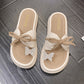 Women's Fashion Bowknot Thick Bottom Slippers