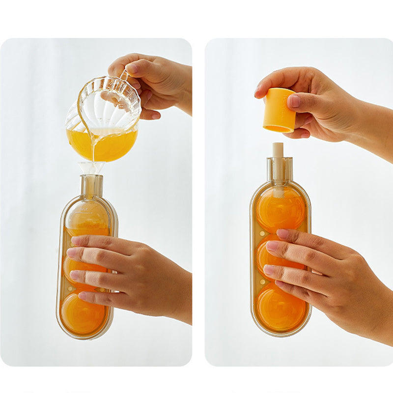 🔥Hot Sale🔥Practical 2-in-1 Popsicle Molds with Straws
