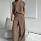 Women’s 2-Piece T-Shirt & Wide Leg Dress Pants Set❤️❤️Today's Promotion - 49% OFF