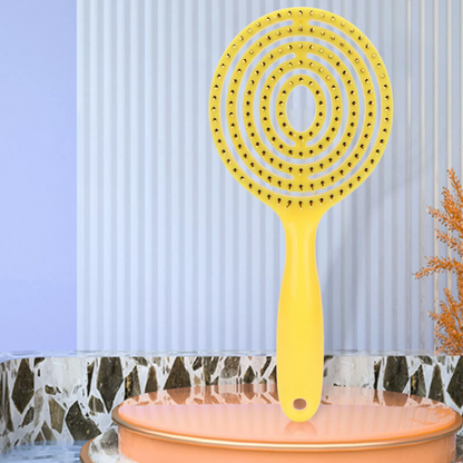 💥Unique and portable hair straightening brush