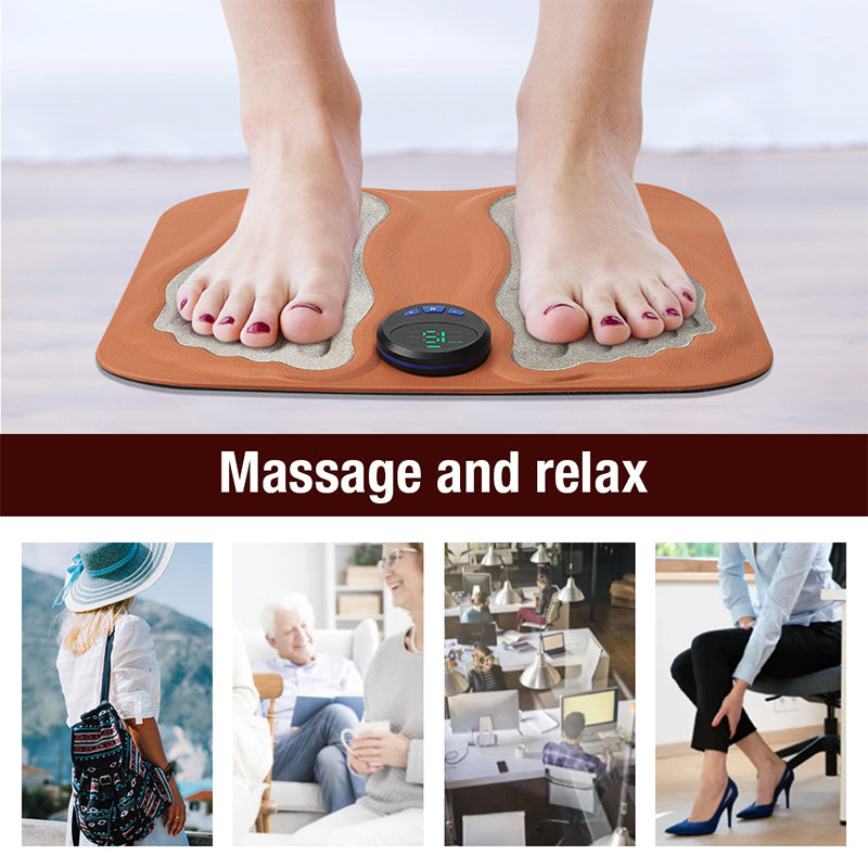 EMS Microcurrent Pulse Foot Massage Mat