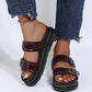 🌞Summer New Arrivals🎁Women's Buckle Strap Casual Soft Platform Sandals