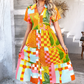 🌴Summer Specials🌴Women's Casual Boho V-Neck Dress