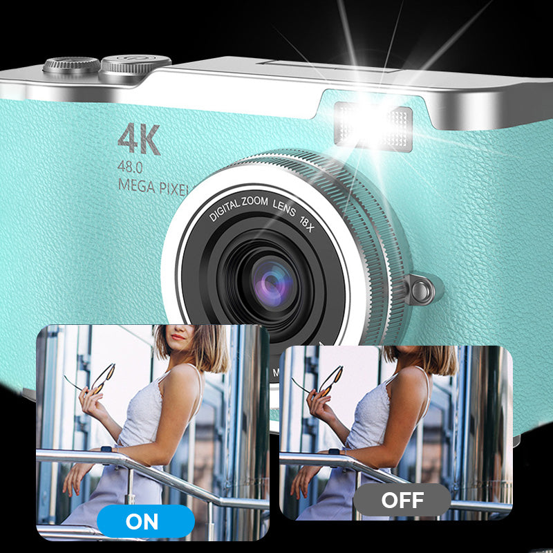 🌈4K HD Flip-Screen Digital Camera📸