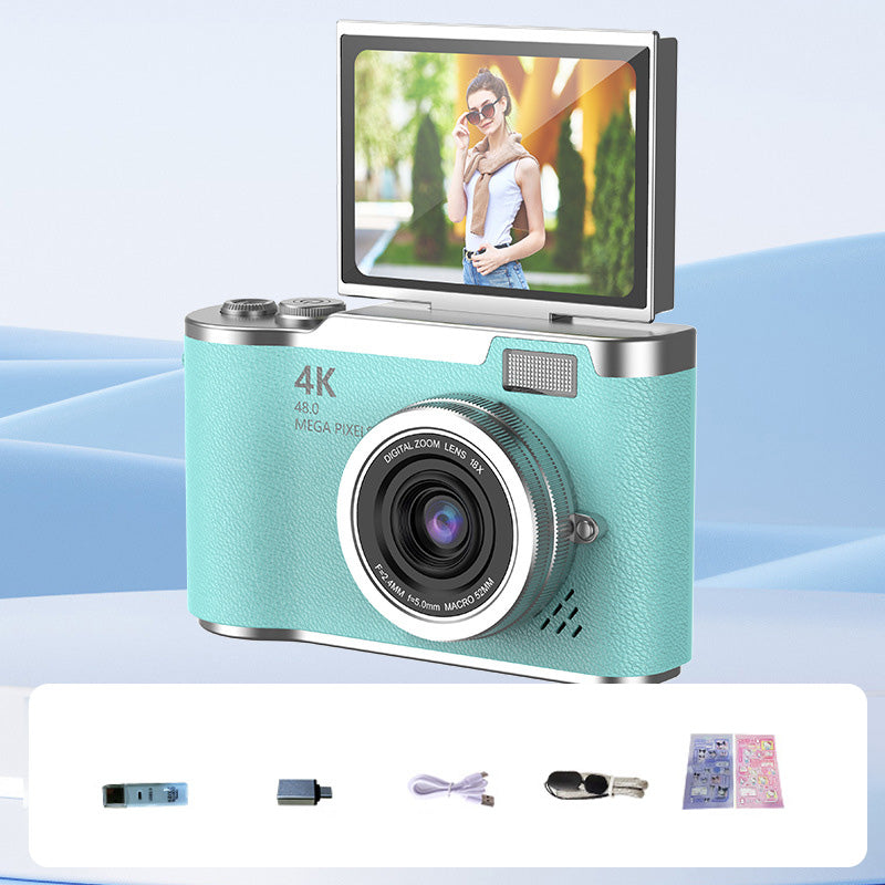 🌈4K HD Flip-Screen Digital Camera📸