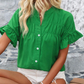 Women's Casual Ruffle Short Sleeve Top