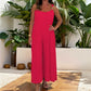 Women’s Casual Loose Fit Wide-Leg Jumpsuit