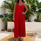 Women’s Casual Loose Fit Wide-Leg Jumpsuit