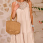 Women's Summer Hollow Out Halter Dress