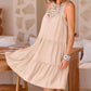 Women's Summer Hollow Out Halter Dress