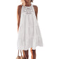 Women's Summer Hollow Out Halter Dress