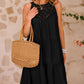 Women's Summer Hollow Out Halter Dress