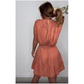 Women's Elegant Solid Color V-Neck Sleeveless Dress