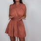 Women's Elegant Solid Color V-Neck Sleeveless Dress