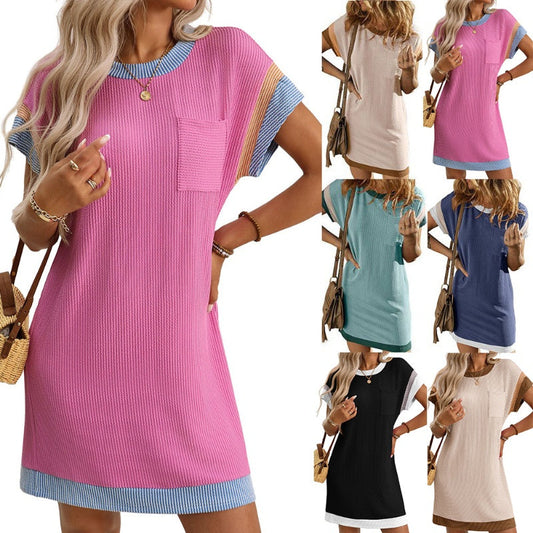 🔥2025 HOT SALE 49% OFF⏳Women's T-Shirt A-Line Mini Dress