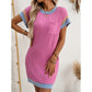 🔥2025 HOT SALE 49% OFF⏳Women's T-Shirt A-Line Mini Dress
