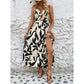 Women's Elegant Sexy Floral Print Halter Dress