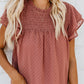 Women's Elegant Casual Loose Dot Top