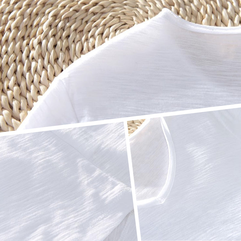 Women's Minimalist Summer Plain T-Shirt