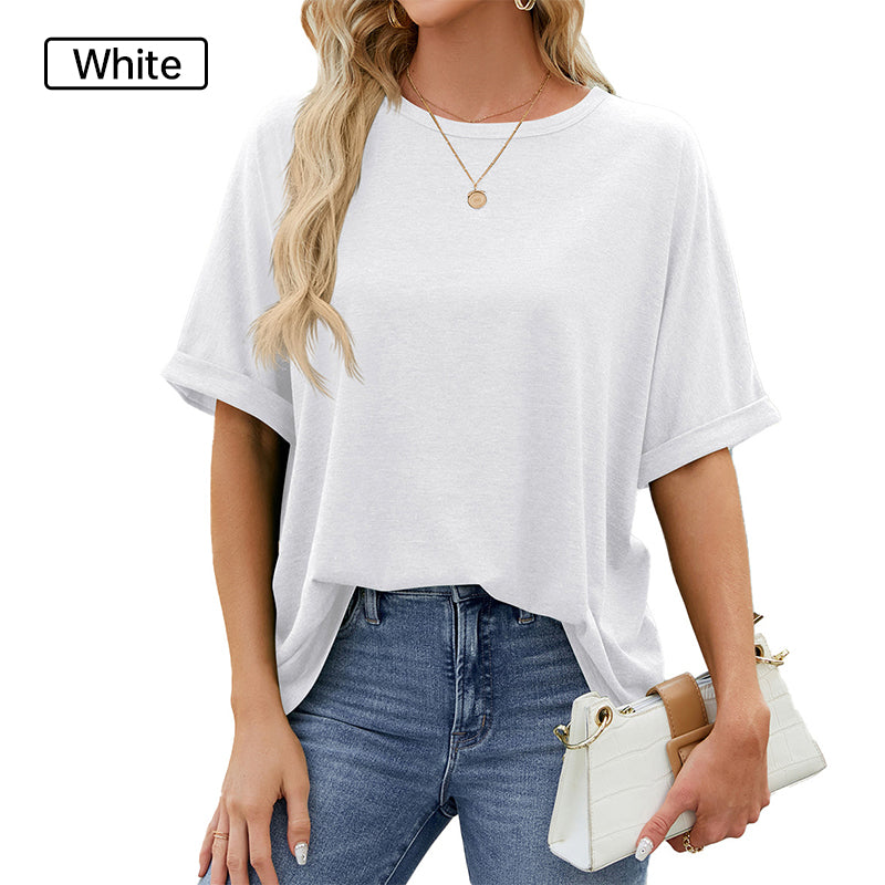 Women's Minimalist Summer Plain T-Shirt