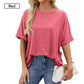 Women's Minimalist Summer Plain T-Shirt