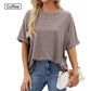Women's Minimalist Summer Plain T-Shirt