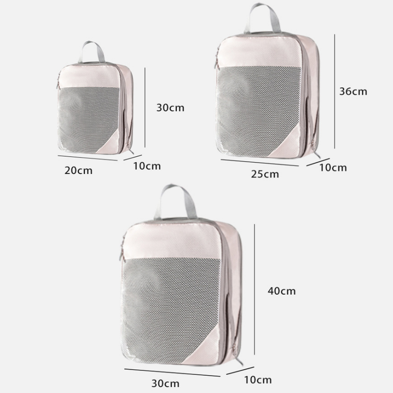 Light Travel Suitcase Organizer Bags Set