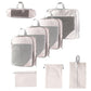 Light Travel Suitcase Organizer Bags Set
