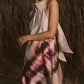 Women's Tie-Dye Halter Maxi Dress