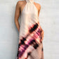 Women's Tie-Dye Halter Maxi Dress