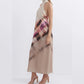 Women's Tie-Dye Halter Maxi Dress