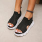 Women’s Casual Breathable Hollow Knitted Platform Sandals