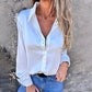 🌴Summer Specials👔Elegant Satin Long Sleeve Shirt