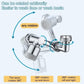 💥Water tap with rotating robot arm 1080°