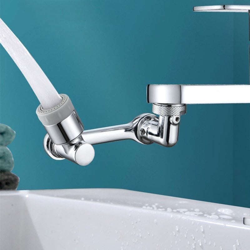 💥Water tap with rotating robot arm 1080°